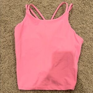 Pink Athleta tank